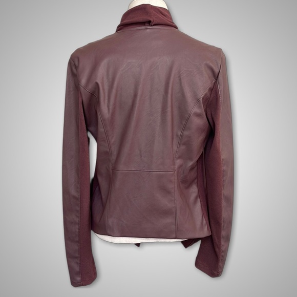 { Blank NYC } - Asymmetrical Zip-Up Jacket - Picture 2 of 4